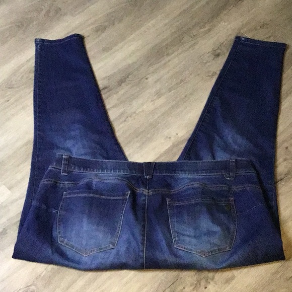 ♀️Democracy Women’s 20W Absolution Jegging • Blue Stretch Skinny Fit "511" - Picture 3 of 6